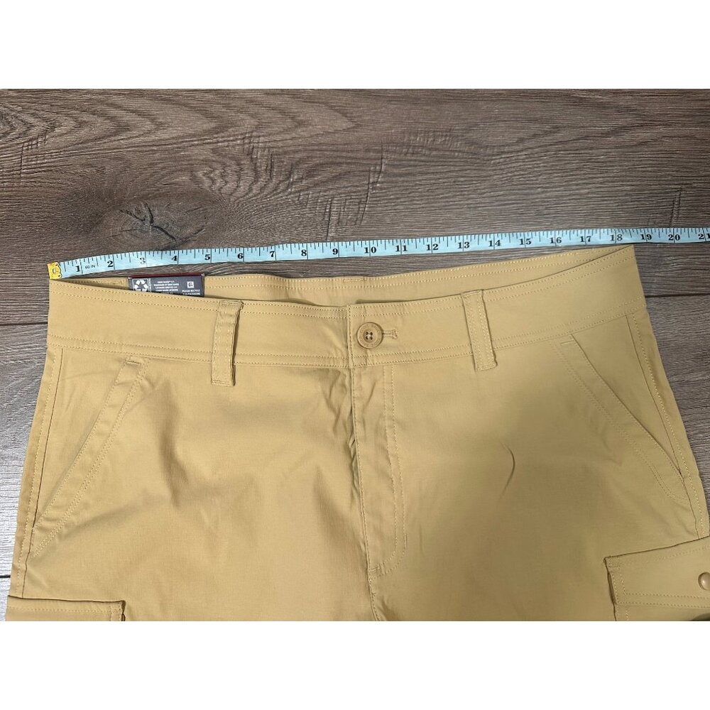 Eddie Bauer shorts women 2 Way Stretch 5”Inseam Hiking Outdoor Wear size 14 - Picture 12 of 13